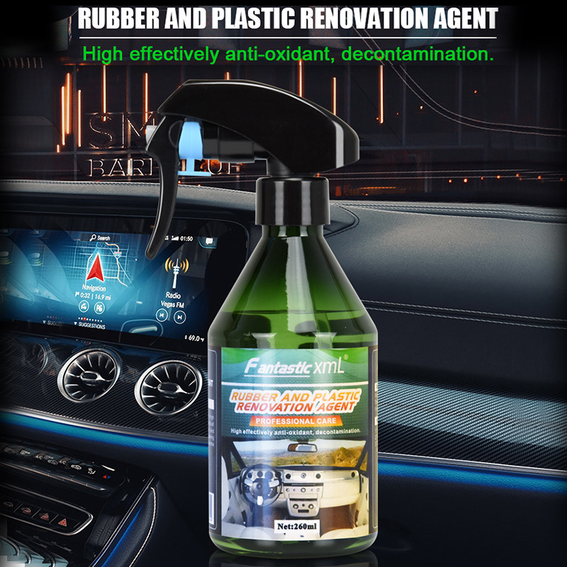Car Renovation Plastic Parts Crystal Plating Dashboard Wax Maintenance Polishing Maintenance Restore White Plastic Parts Renovation Agent