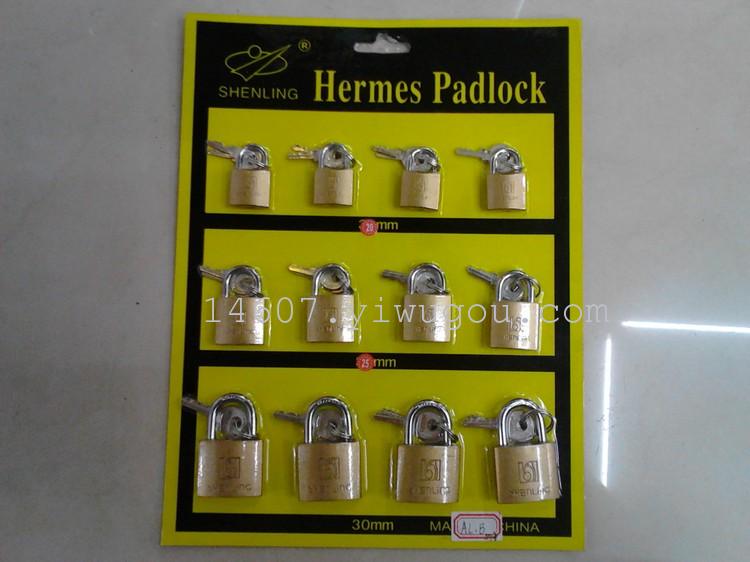 River gods suppilers imitate brass padlock, iron padlock, brass padlock, the password padlock