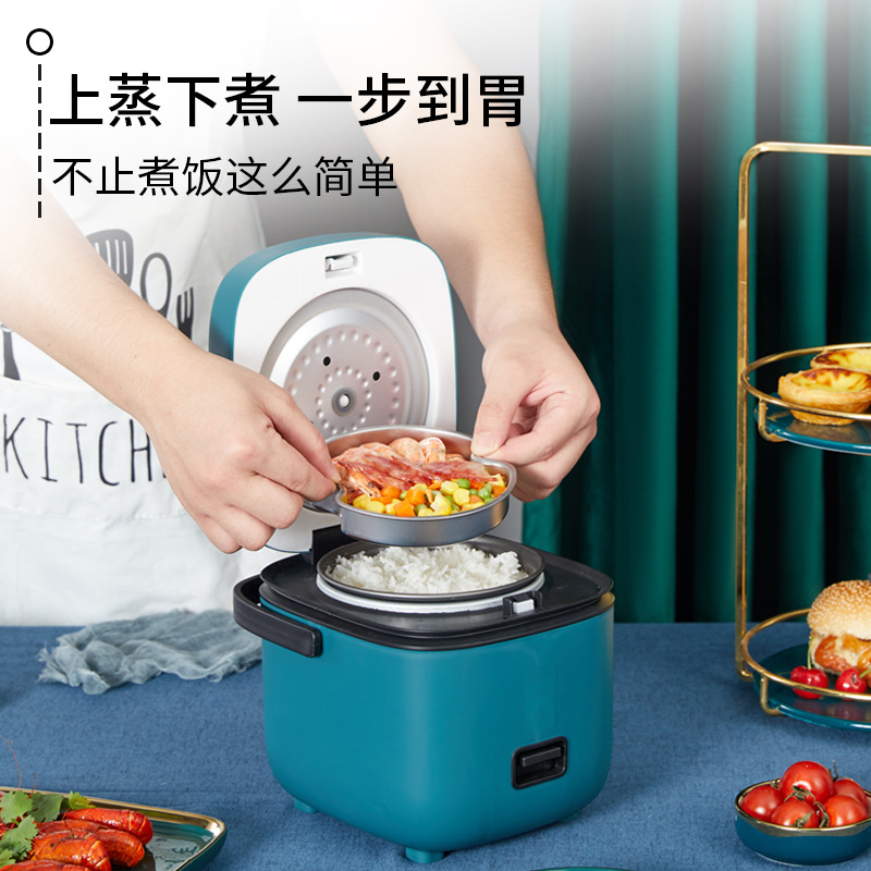 Mini Rice Cooker 12 People Small Rice Cooker Household MultiFunctional Electrical Appliances CrossBorder Gifts