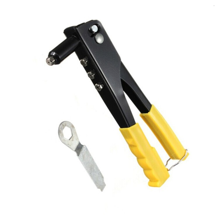 Factory Direct Sales 9.5-Inch Self-Plugging Rivet Single-Handle Riveter Riveting Gun Manual Rivetting Machine Single-Hand Riveting Gun