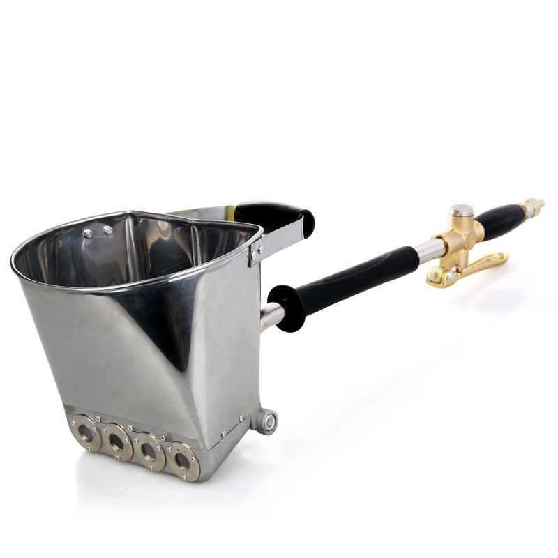 Fast Interior and Exterior Wall Roof Pneumatic Spray Gun Cement  Mortar Spraying Machine Automatic Paint Spray