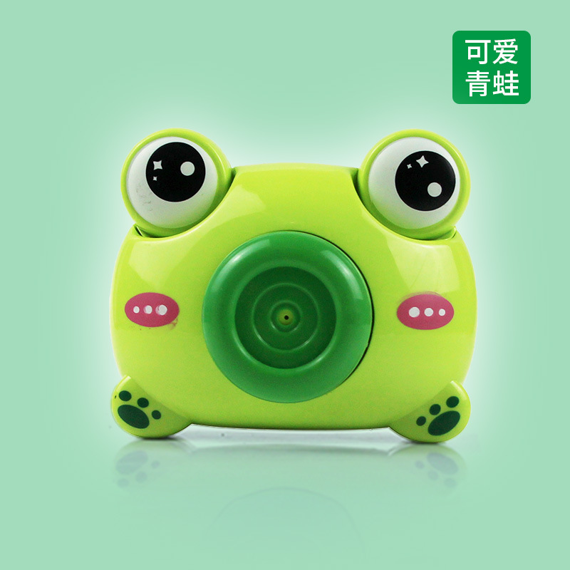 Children&#039;s Water Spray Camera Water Gun Small Toy TikTok Playing Water Pig Camera Night Market Stall Wholesale Gift