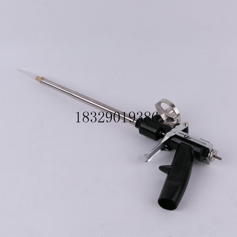 Plastic and aluminum handle PU Foam Spray Tool Caulking Gun