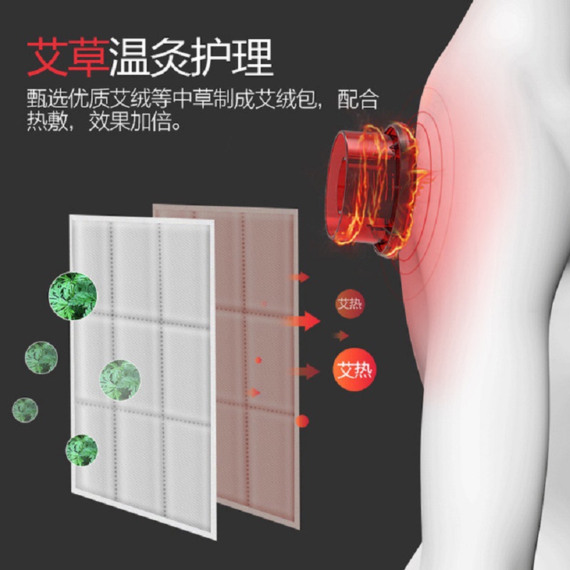 Luyao Dolphin Massager Stick Rechargeable Electric Beating Massage Hammer Neck Massager OEM OEM Sticker