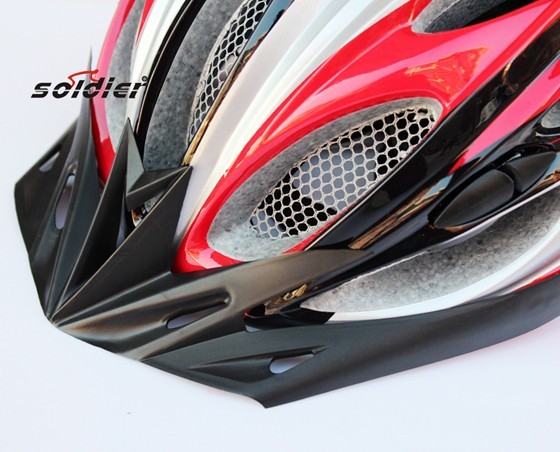 Bicycle helmet safety helmet helmet helmet safety helmet with mesh helmet can be selected in a variety of colors