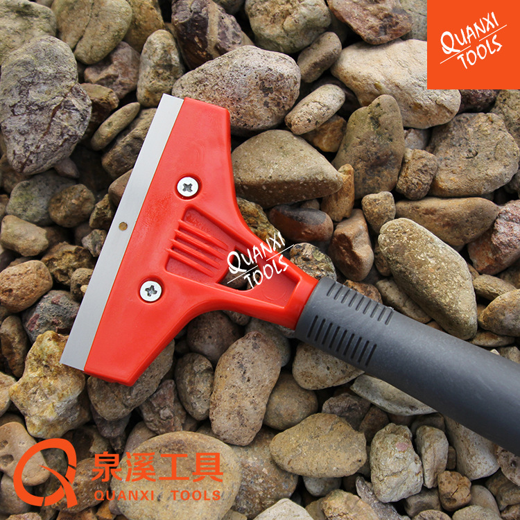 QX-182 Red Head Plastic Handle Cleaning Knife Putty Knife Scraper Integrity Brand Manufacturers Supply Complete Varieties