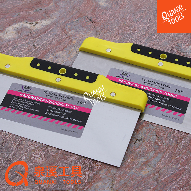 QX-209 LK Scraper Double Color Handle High Quality Durable Scraper Putty Knife Manufacturers Supply Reliable Quality