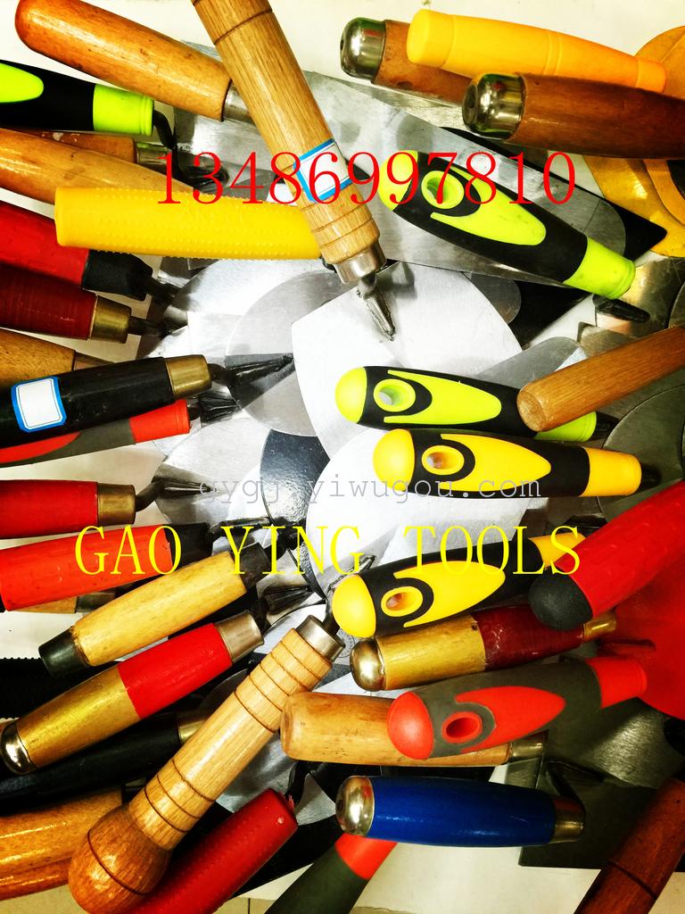 Bricklay trowel Bricklaying knife knife split wall peach type mud scraper knife knife suet ash daubbing tool