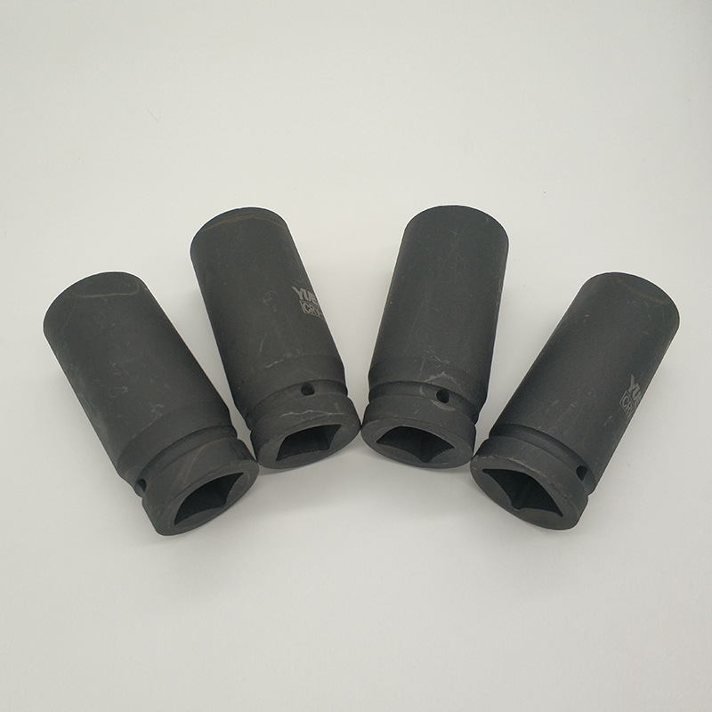 One-Inch Lengthened Jackhammer Sleeve Chromium Molybdenum Steel Metric Sleeve 17-70mm Hexagon Socket Wrench Factory in Stock