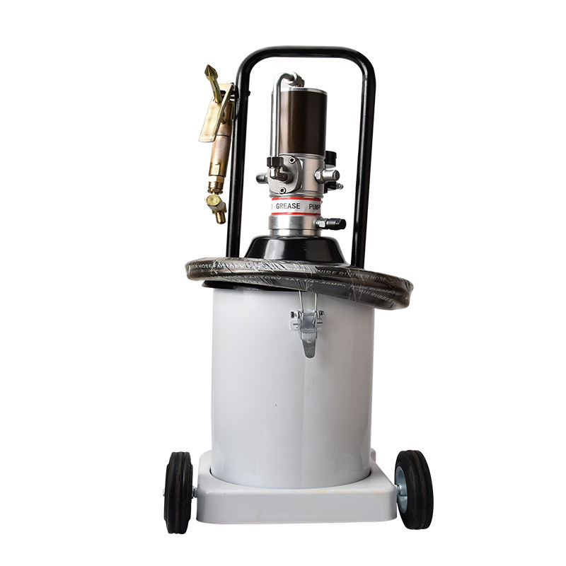 Factory Wholesale 12L High Pressure Pneumatic Grease Injector 35L Large Barrel Pneumatic Grease Gun Lubricating Oil Filling Machine Grease Injector