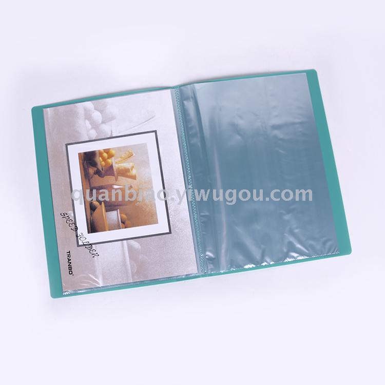 TRANBO A4 FC file folder display book 10-100 pages PP report folder OEM