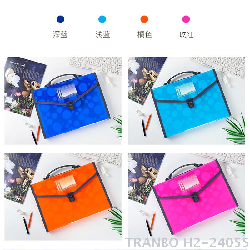NEON A4 Expanding File with Handle CS12A