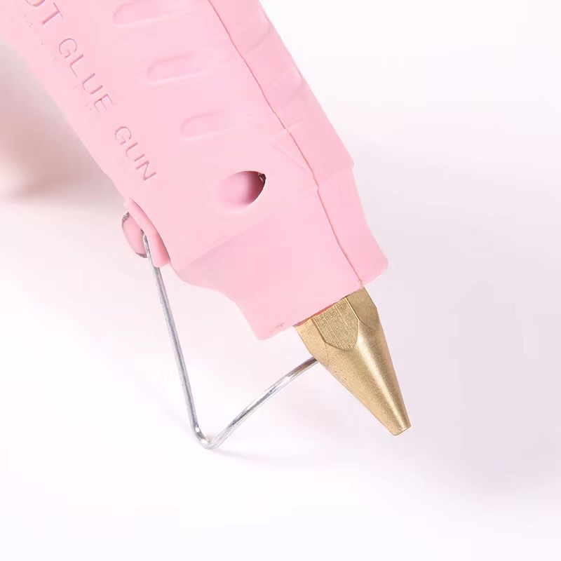 Hot Melt Glue Gun Handmade Hot Glue Gun Household Thermal Glue Gun 100W High Power Hot Melt Glue Gun with Copper Nozzle