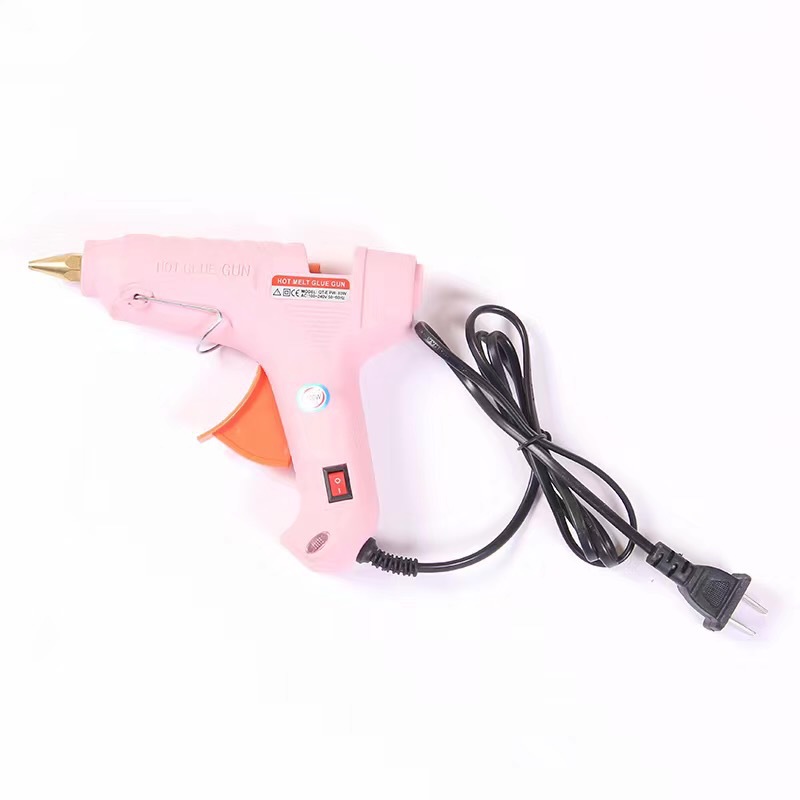 Hot Melt Glue Gun Handmade Hot Glue Gun Household Thermal Glue Gun 100W High Power Hot Melt Glue Gun with Copper Nozzle