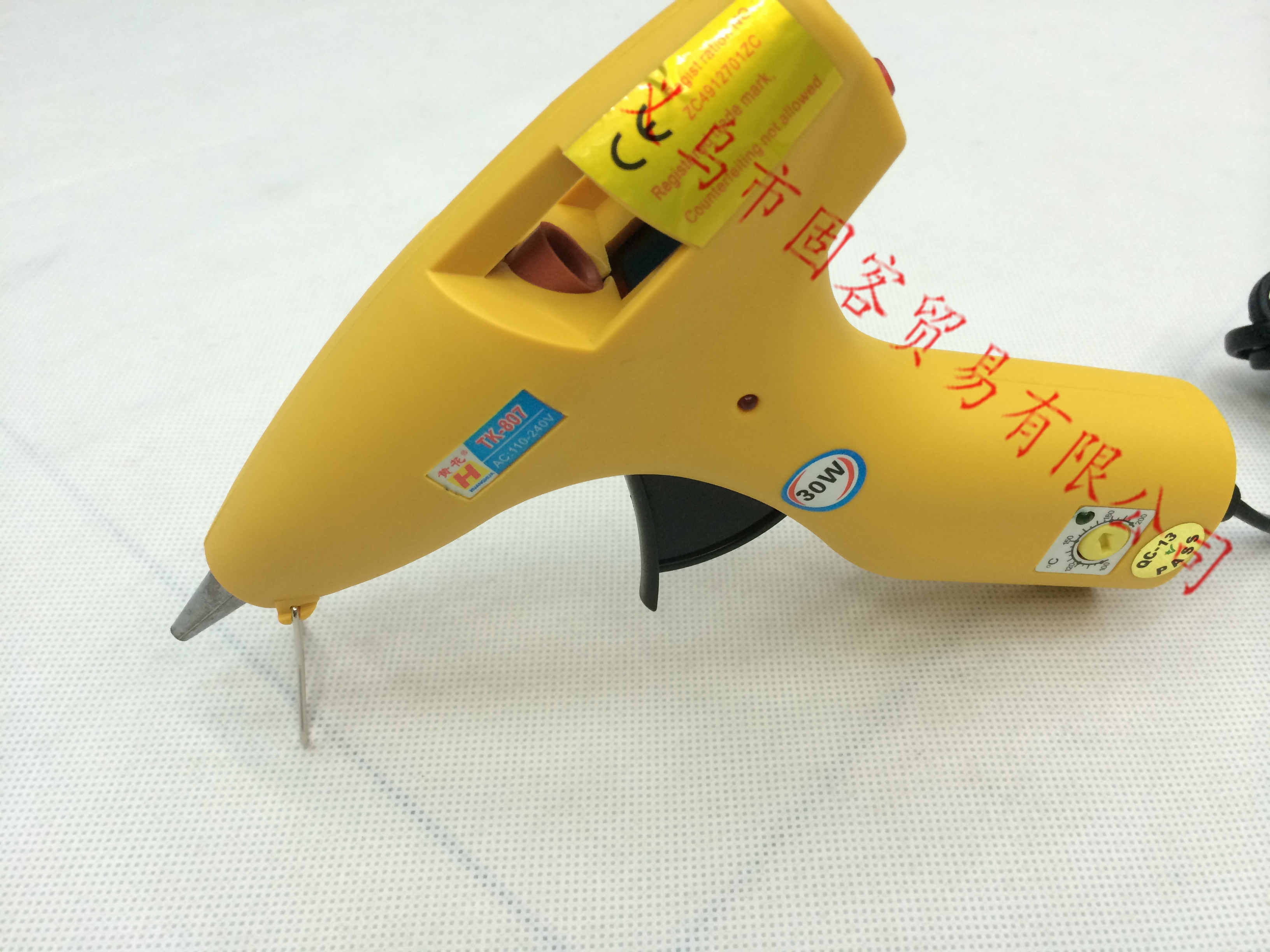Industrial grade adjustable thermostatic glue gun with high quality glue gun.