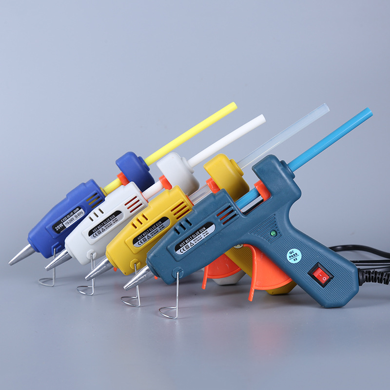 Hot Melt Glue Gun Handmade Hot Glue Gun Household Heat Sensitive Glue Gun High Adhesive Strong Hot Melt Glue Stick Wholesale 7mm