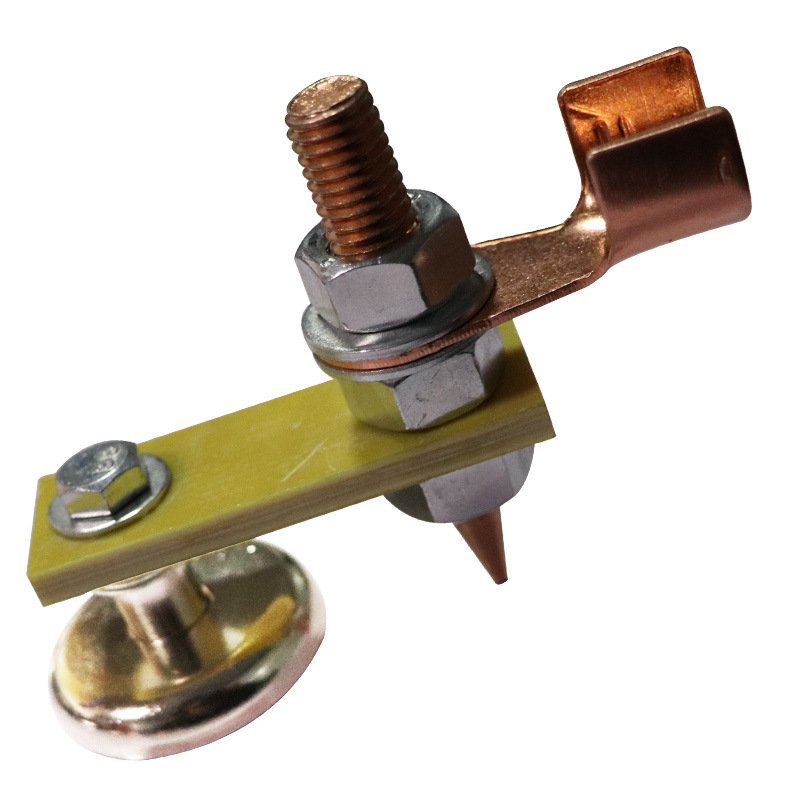 Sheet Metal Repair Machine Ground Clamp Copper Welding Artifact Meson Machine Car Portable Meson Machine Ground Wire Strong Magnetic Ground Iron