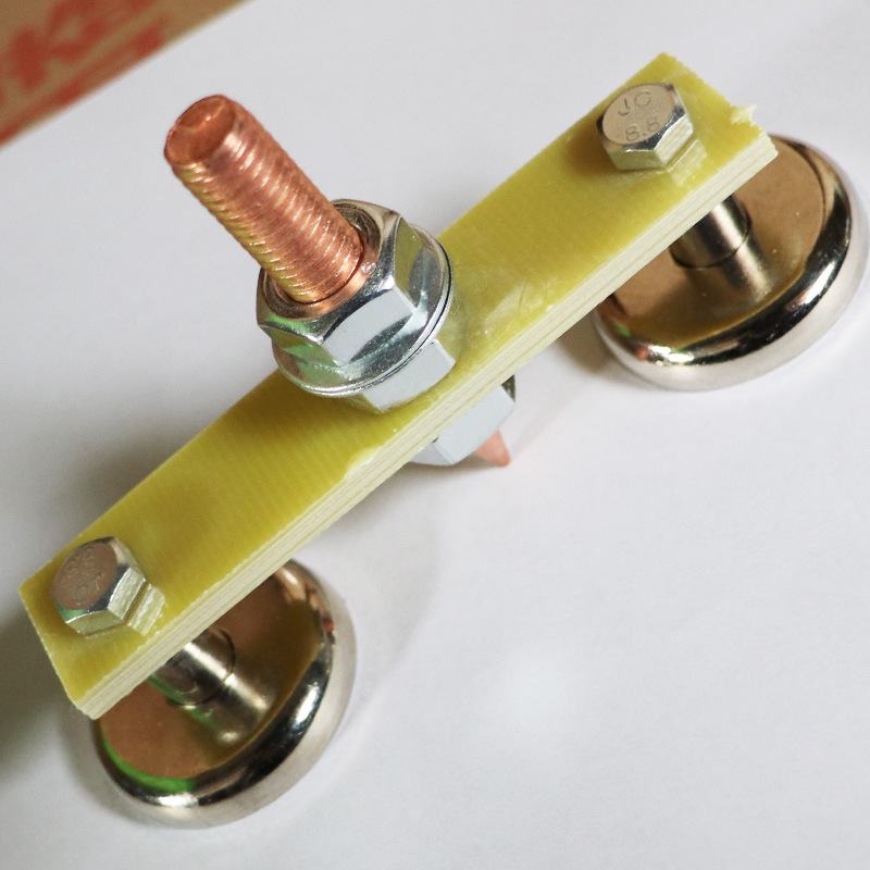 Sheet Metal Repair Machine Ground Clamp Copper Welding Artifact Meson Machine Car Portable Meson Machine Ground Wire Strong Magnetic Ground Iron