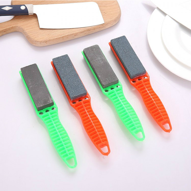 Household Kitchen Handheld Sharpener Multifunctional Double-Sided Kitchen Knife Sharpening Sharpening Scissors Kitchen Sharpening Steel Tools