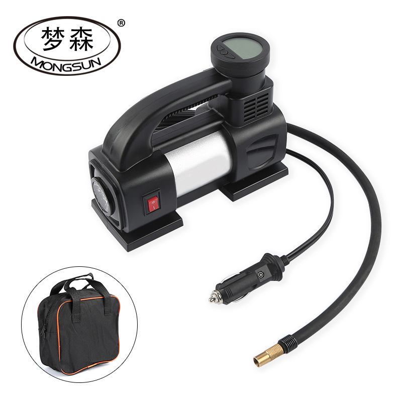 Household Car 12V Single Cylinder Digital Display Inflator Portable Multi-Purpose Car Tire Air Pump