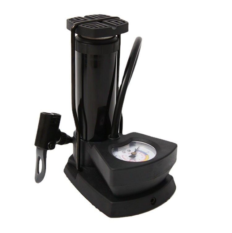 Foot Pedal High Pressure Tire Pump Mini Portable Electric Car Bicycle Motorcycle Car Home Foot Air Pump Inflator Pump