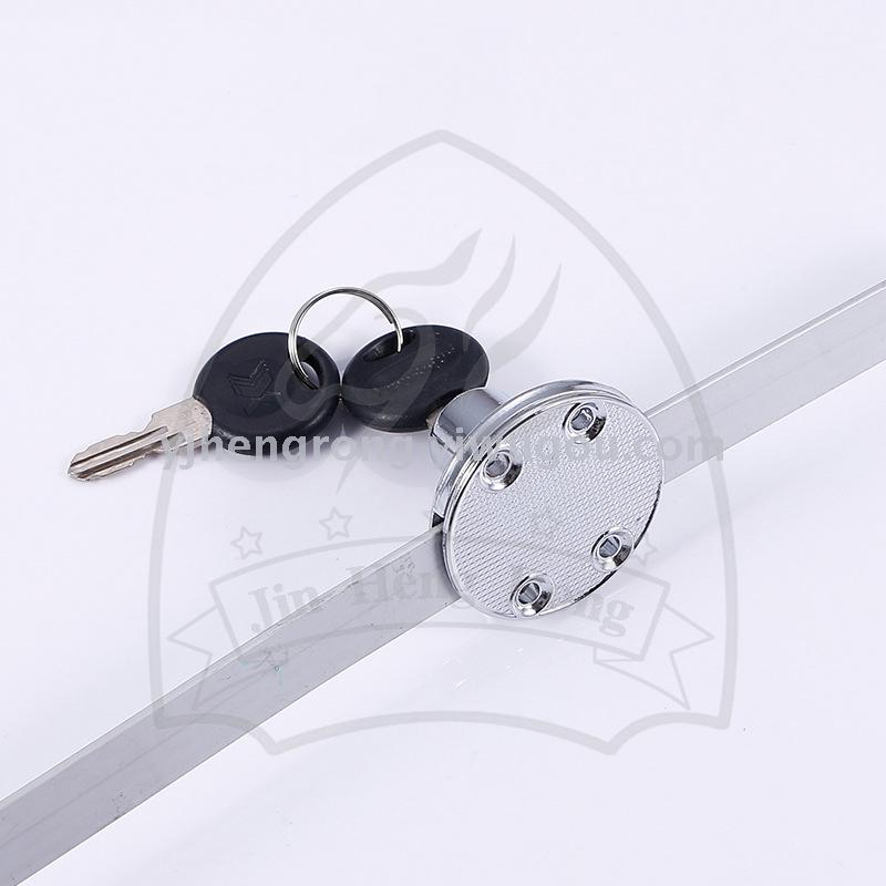 Drawer lock side three chain glue key aluminum alloy alloy desk household side Triple lock furniture manufacturer Wholesale