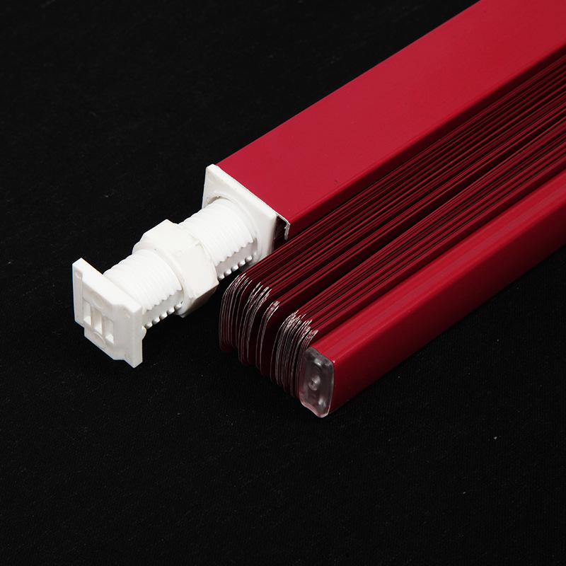 Bead chain manual aluminum louver blinds office living room bedroom shade waterproof pull bead shutter blinds