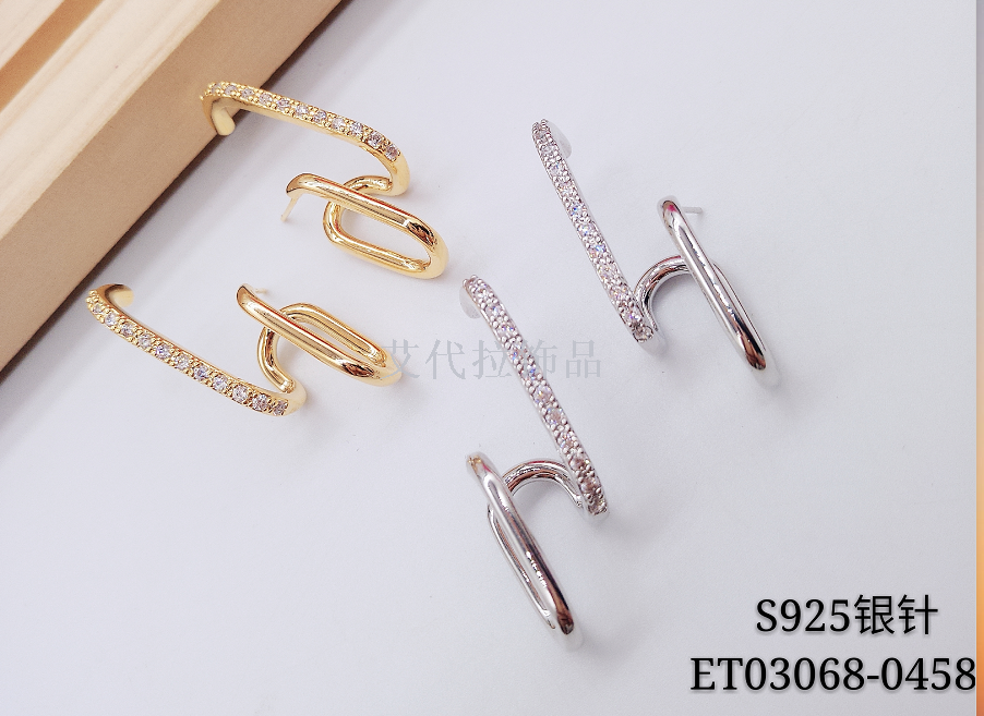 European and American fashionable individual ear buckles
