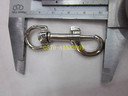 192 # button zinc alloy key chain pet dog bag buckles metal keychains key chain  