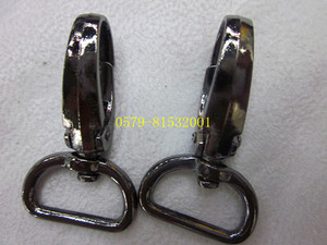 101 # button zinc alloy key chain pet dog bag buckles metal keychains key chain  