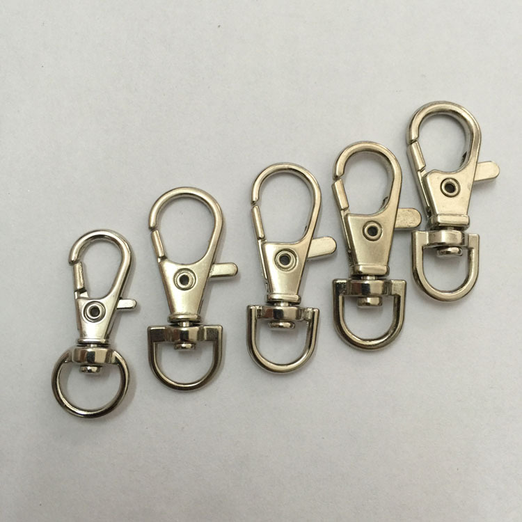 Alloy Buckles Wrist Hanging Small Buckle Lobster Buckle Bullet Bow Buckle Jewelry Keychain Hardware Accessories Whole