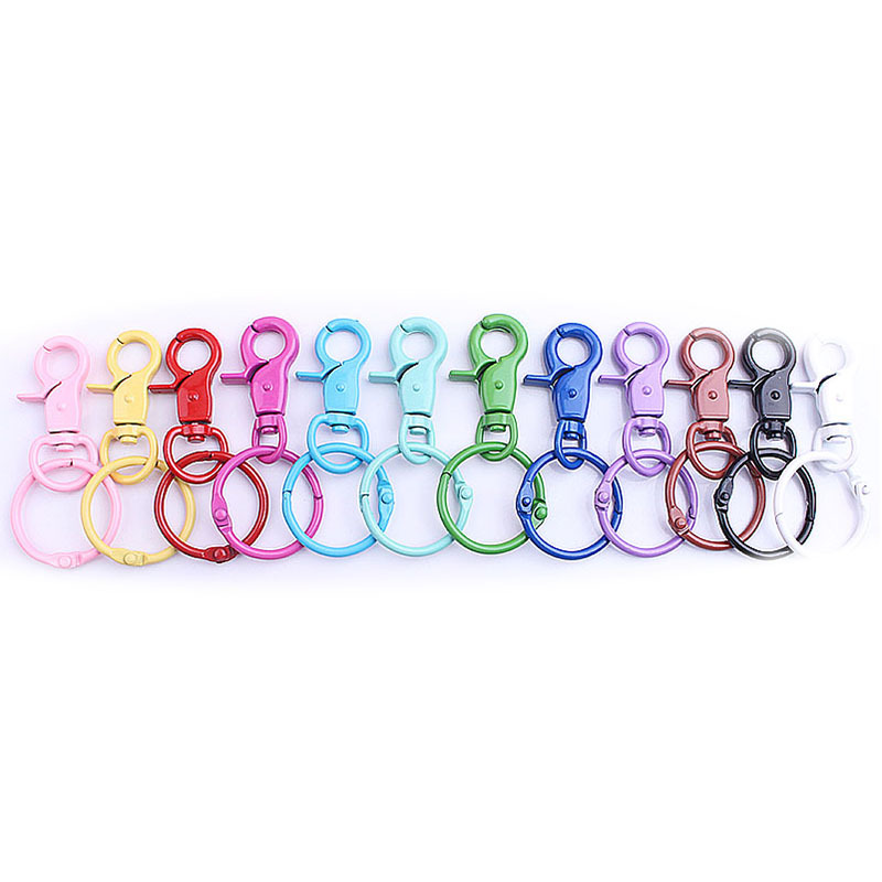Keychain DIY Ornament Accessories Lobster Buckle Dog Key Chain Keychain Accessories Factory Direct Sales Pet Buckles