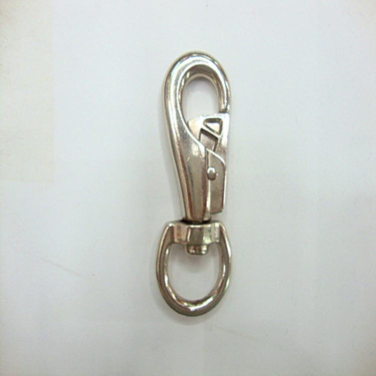 Factory direct pet clip rail material Keychain dog hang buckle belt buckles