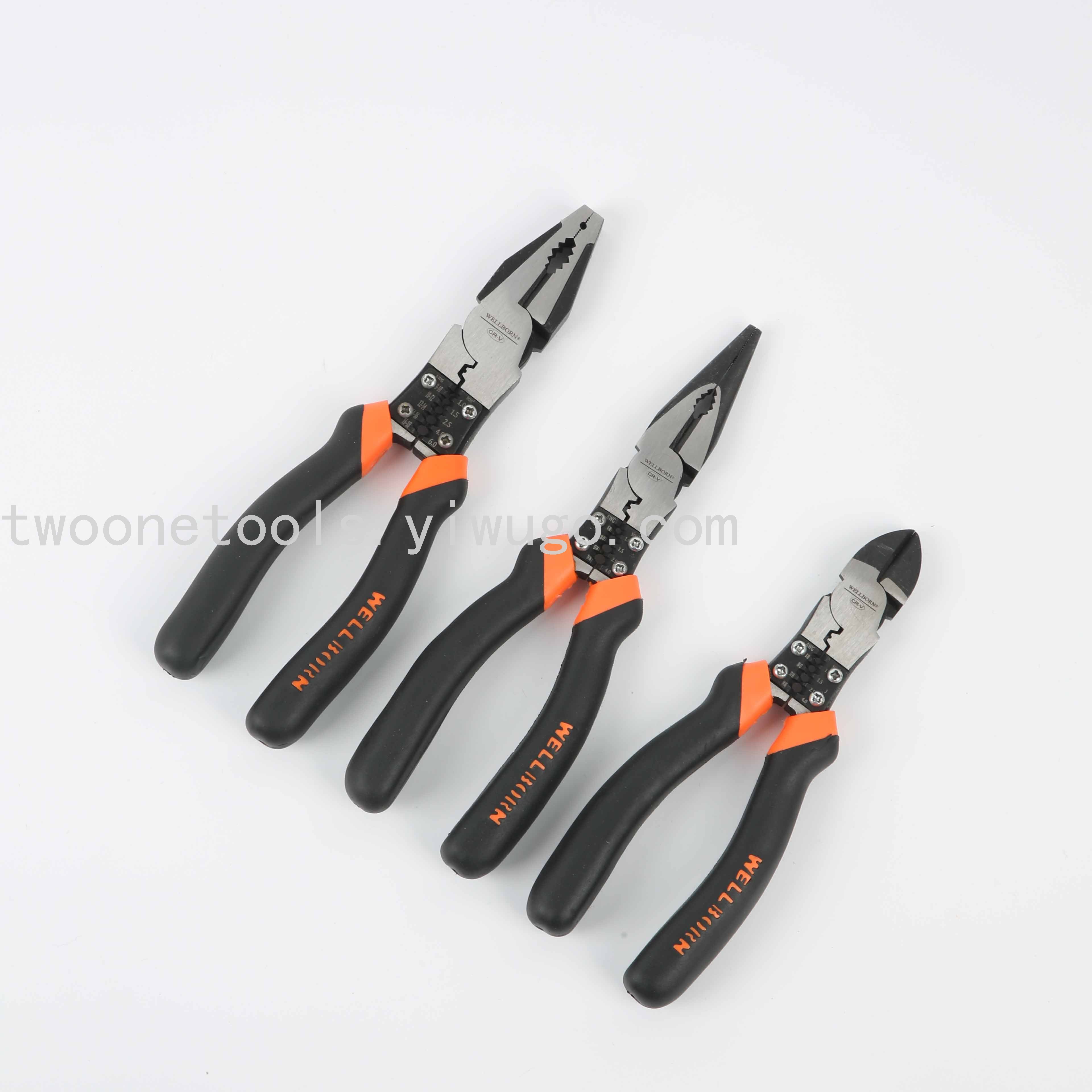 Electricians&#039; Pliers Wire Stripper Special-Shaped Pliers Glass Clamp Clamp Manufacturer Multipurpose Pliers