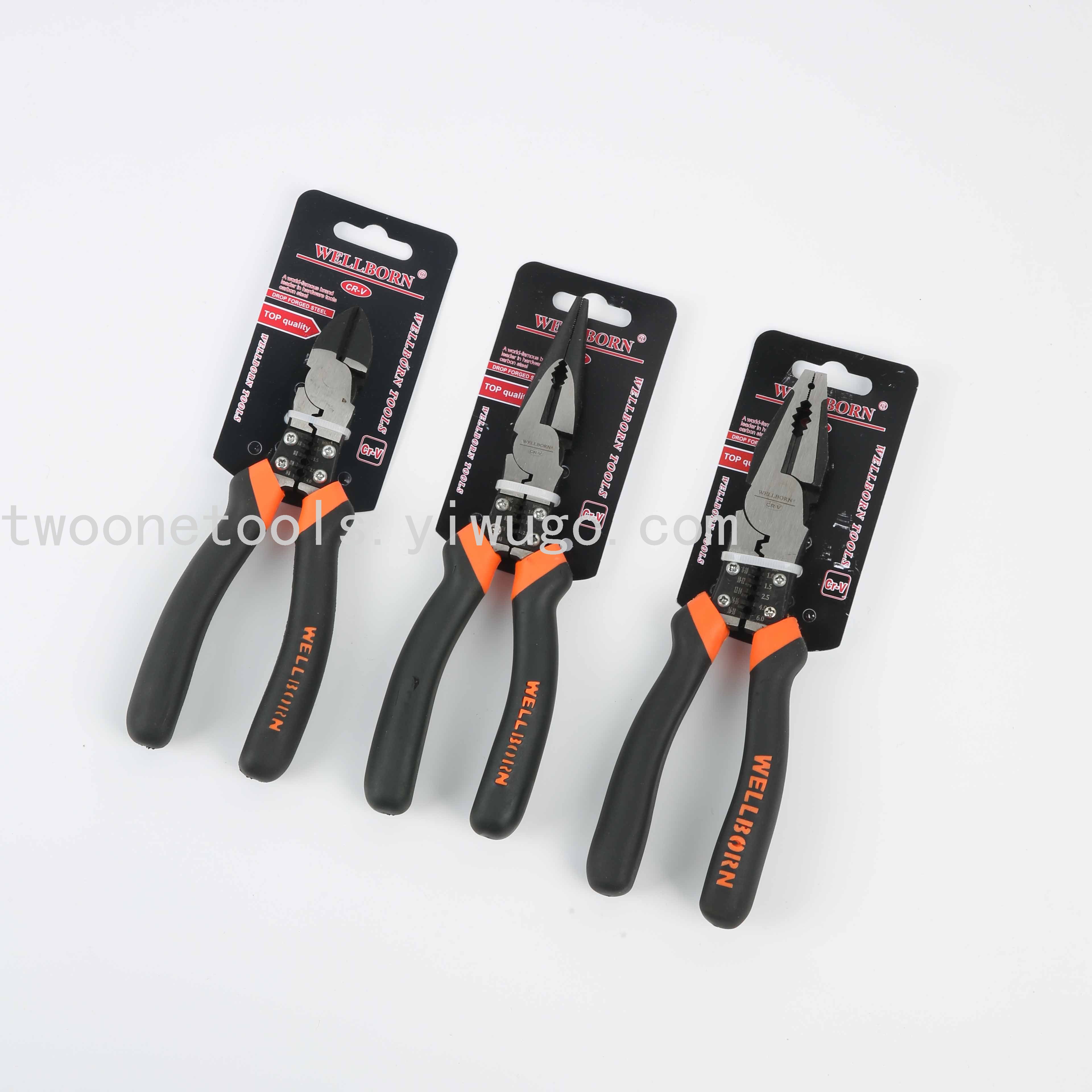 Electricians&#039; Pliers Wire Stripper Special-Shaped Pliers Glass Clamp Clamp Manufacturer Multipurpose Pliers