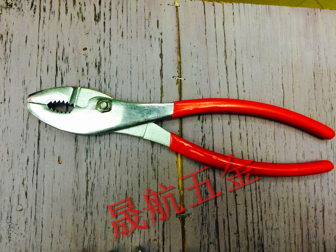 Double black plastic handle sleeve handle carp pliers pliers adjustable clamping pliers hardware tools