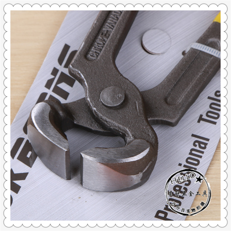 Rabbet pliers with plastic handle nail pliers wire clamp wire pliers hardware