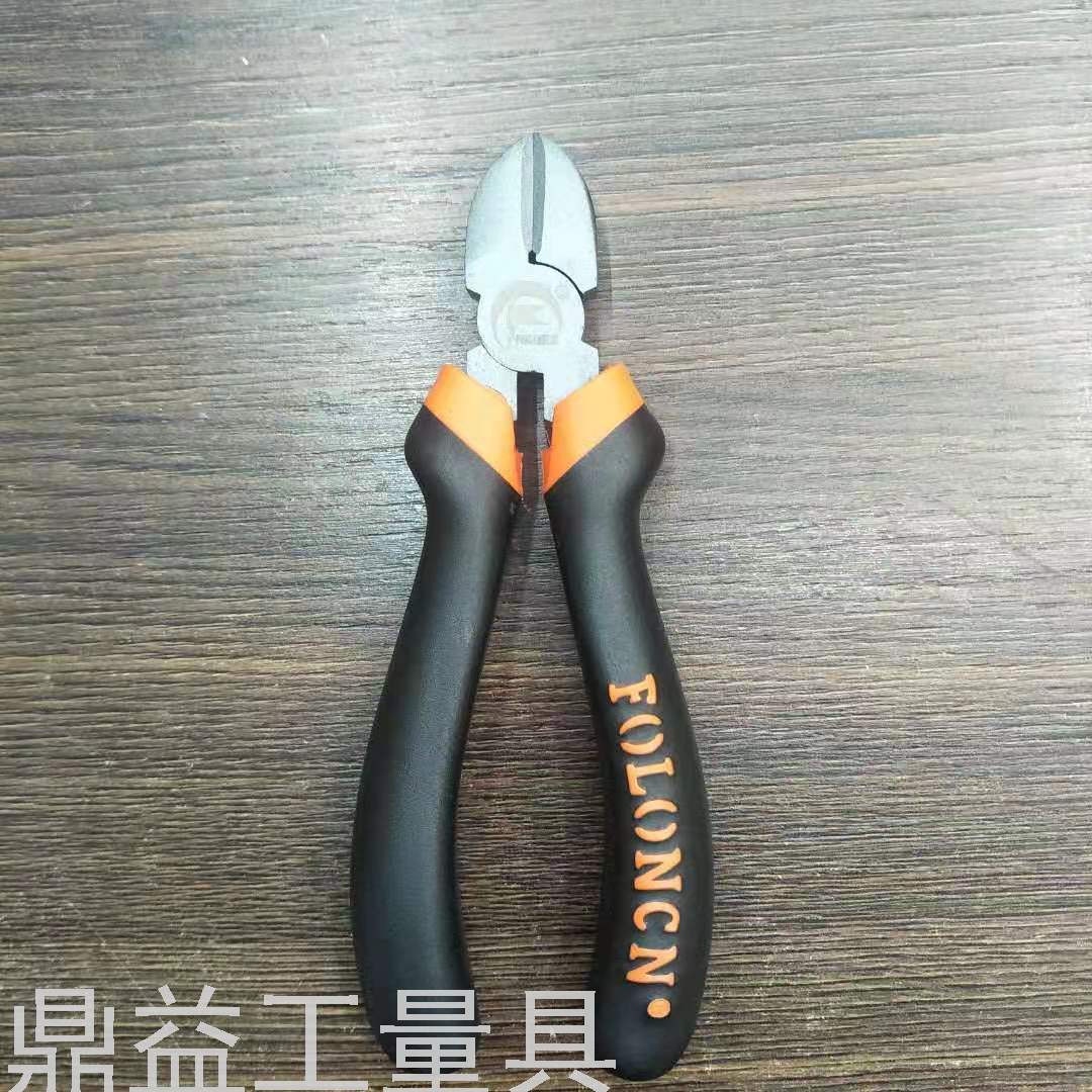 Wire Cutter Pointed/Slanting Forceps Electrician 6/8-Inch Labor-Saving Vice Multi-Functional Industrial-Grade Manual Pliers Tool