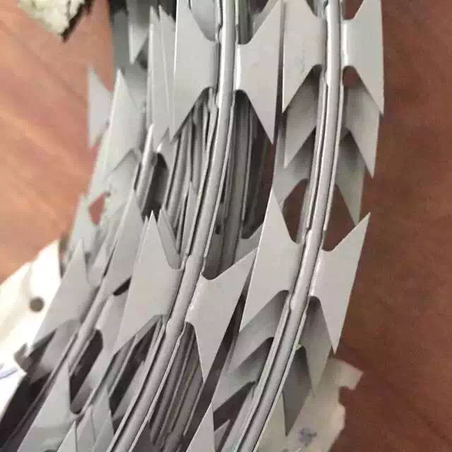Blade Barbed Wire Hot Dip Galvanized Blade Barbed Wire High Safety Professional Protection Blade Barbed Wire