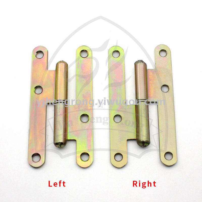H-shaped four-blooming doors and Windows iron color zinc iron off hinge middle-east off hinge
