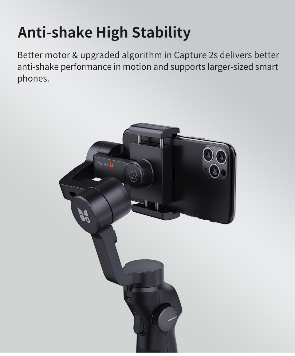 Funny Ying 2S Head Stabilizer Selfie Stick Anti-Shake Mobile PTZ Vlog Shooting Artifact Handheld Anti-Shake