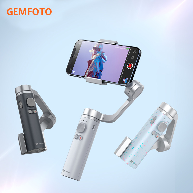 Funny Yingpai Head Stabilizer Selfie Stick Three-Axis Anti-Shake Mobile PTZ Shooting Artifact Hand-Held Tripod Head
