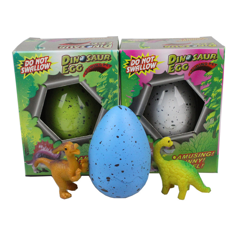 Cross-Border Cartoon Dinosaur Expansion Embryonated Egg Bubble Water Grow up Rejuvenating Device Mysterious Magic Egg Expanded Animal Toys