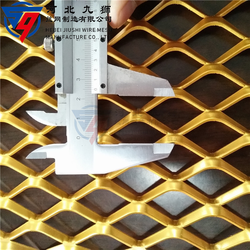Supply Diamond Steel Net Ceiling Aluminum Mesh Frame Stamping Diamond Wire Mesh Metal Plate Mesh Expanded Metal