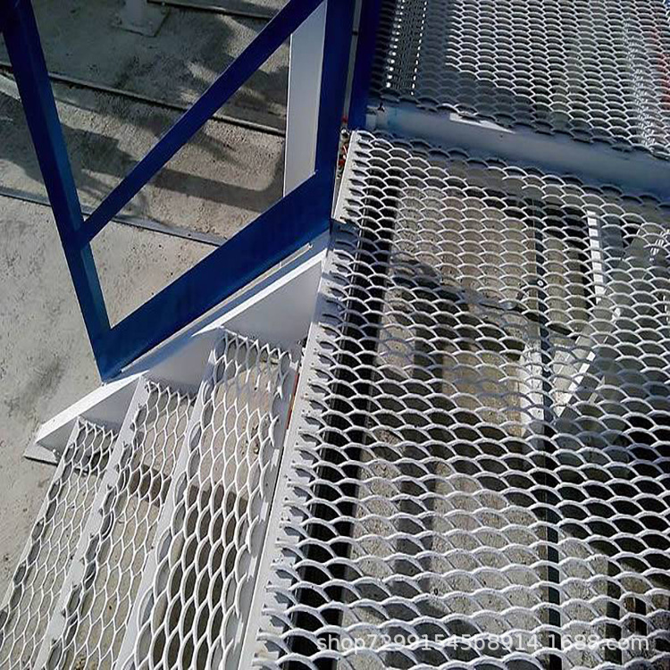 Steel Net Building Diamond Aluminum Mesh Decorative Stretch Mesh Metal Curtain Wall Expansion Web Expanded Metal