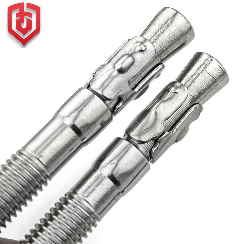 Stainless Steel 304 Wedge Anchor Bolt Expansion Nail Pull Explosion Climbing Nail Expansion Screw Swelling Bolt M6-M20
