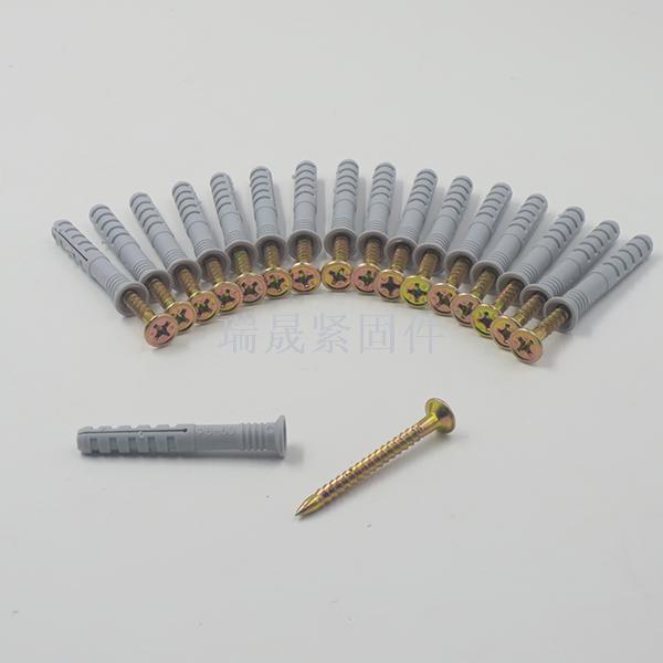 Tapping type plastic expansion screw plastic expansion pipe floor nail kitchen utensils nail nylon expansion bolt
