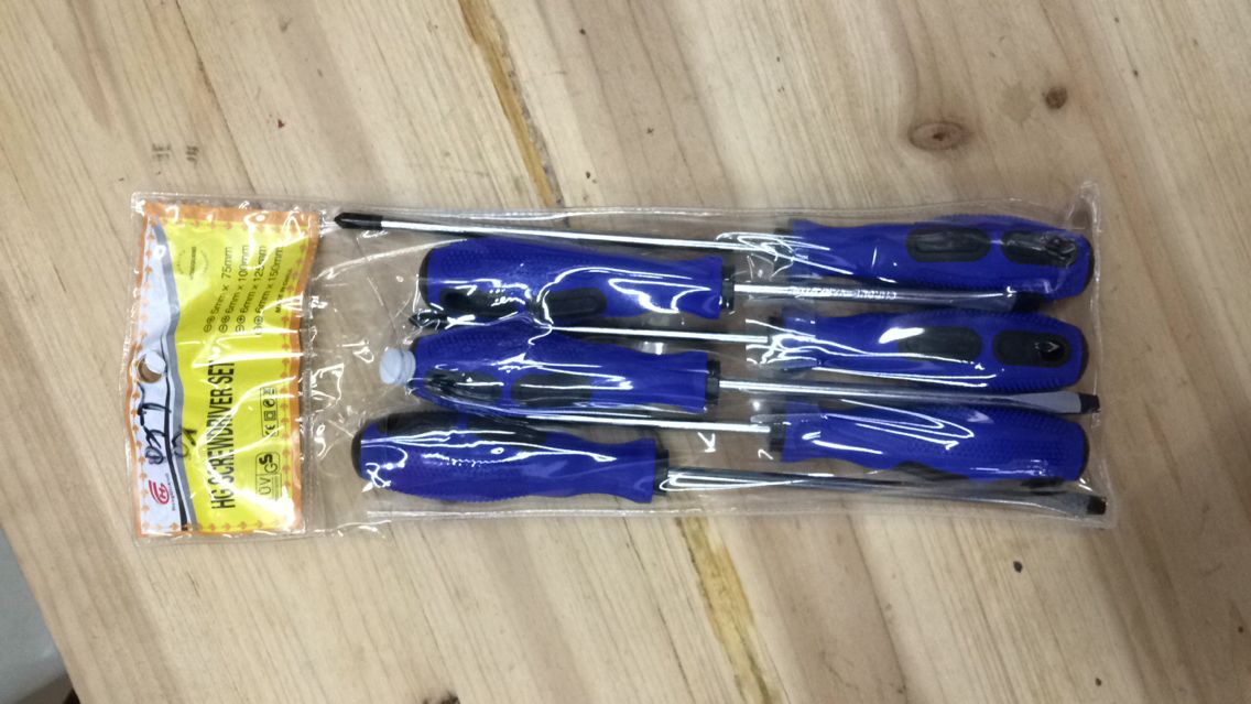 Screwdriver screwdriver handle single ear massage with a screwdriver slotted cross screwdriver hardware tools