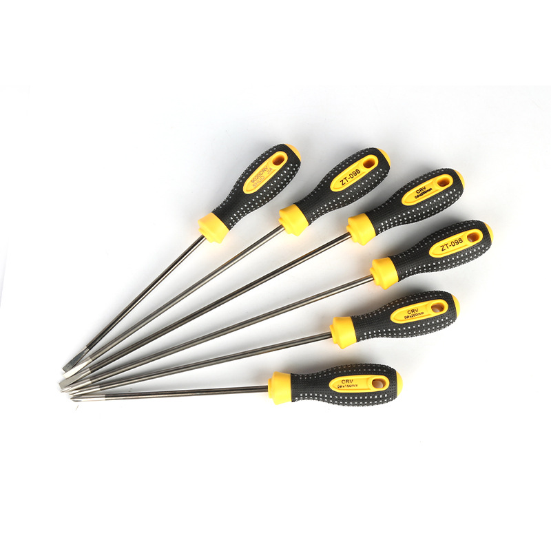 Factory Wholesale Starry Chrome Vanadium Steel High-Grade Screwdriver Cross and Straight Dual-Use Screwdriver Screwdriver Screwdriver Tools