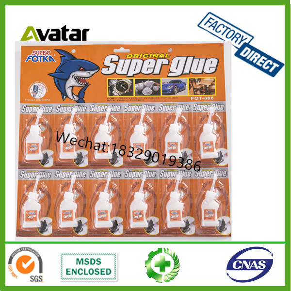 TINGI single card super glue South America Chile market popular super glue high-grade 502 glue with 3g  